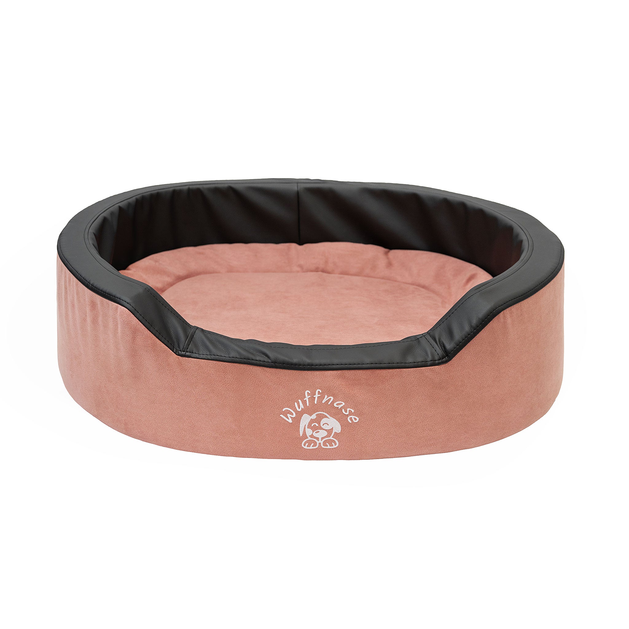 Orthopädisches und wasserabweisendes Hundebett Relaxnest Rosa – Wuffnase