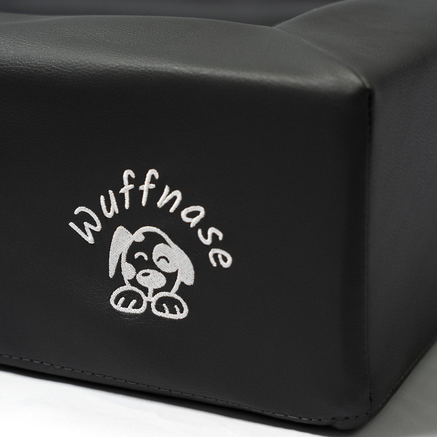 Orthopädisches Hundebett Pfotenruhe im Set mit Anti-Haar Decke Ella – ANTHRAZIT/BEIGE