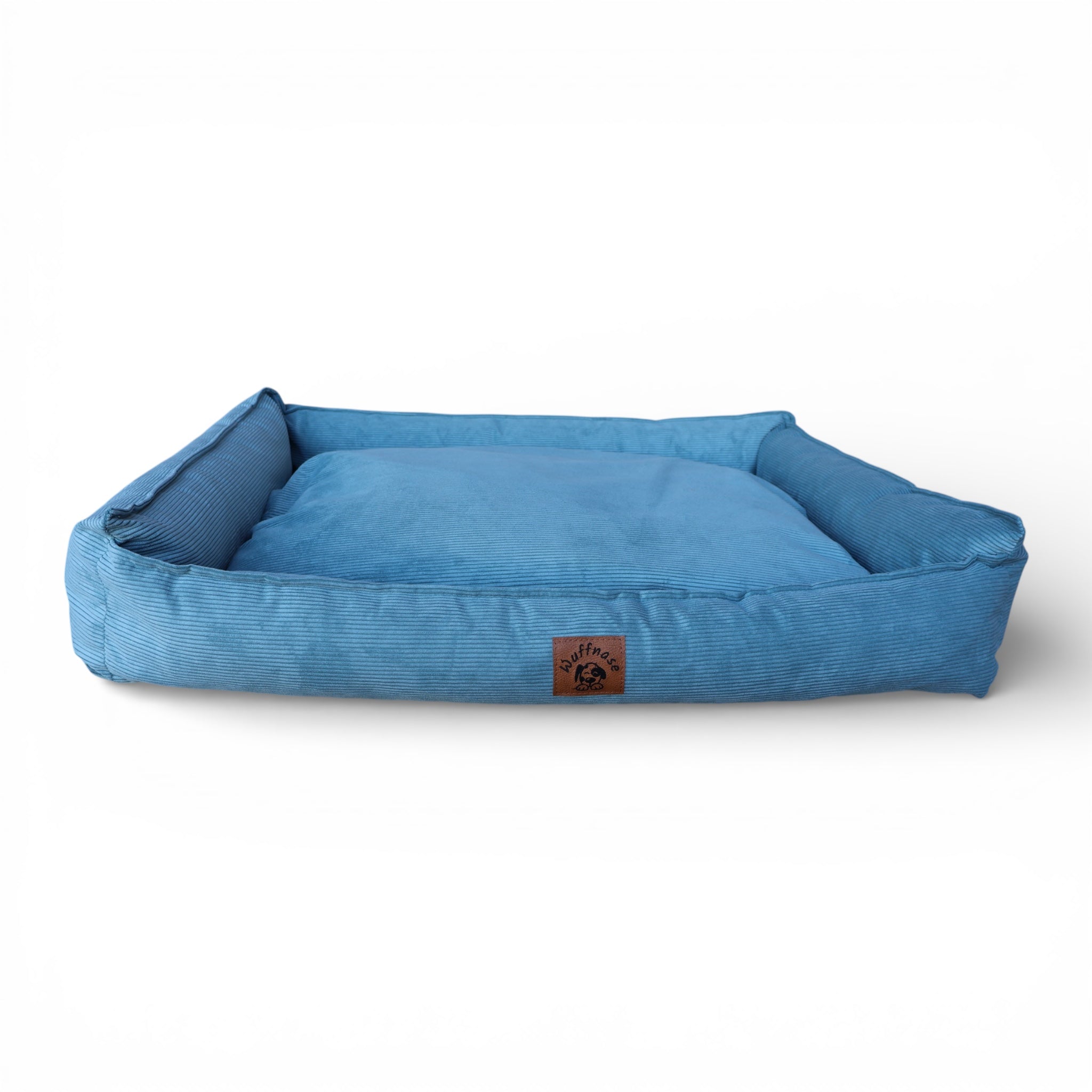 Orthopädisches Hundebett Wolkenruhe Türkis – Ergonomisch & Gelenkschonend –  Wuffnase