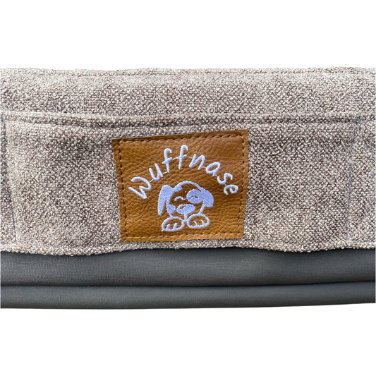 Orthopädische Hundematte Pfotenplatz - Braun