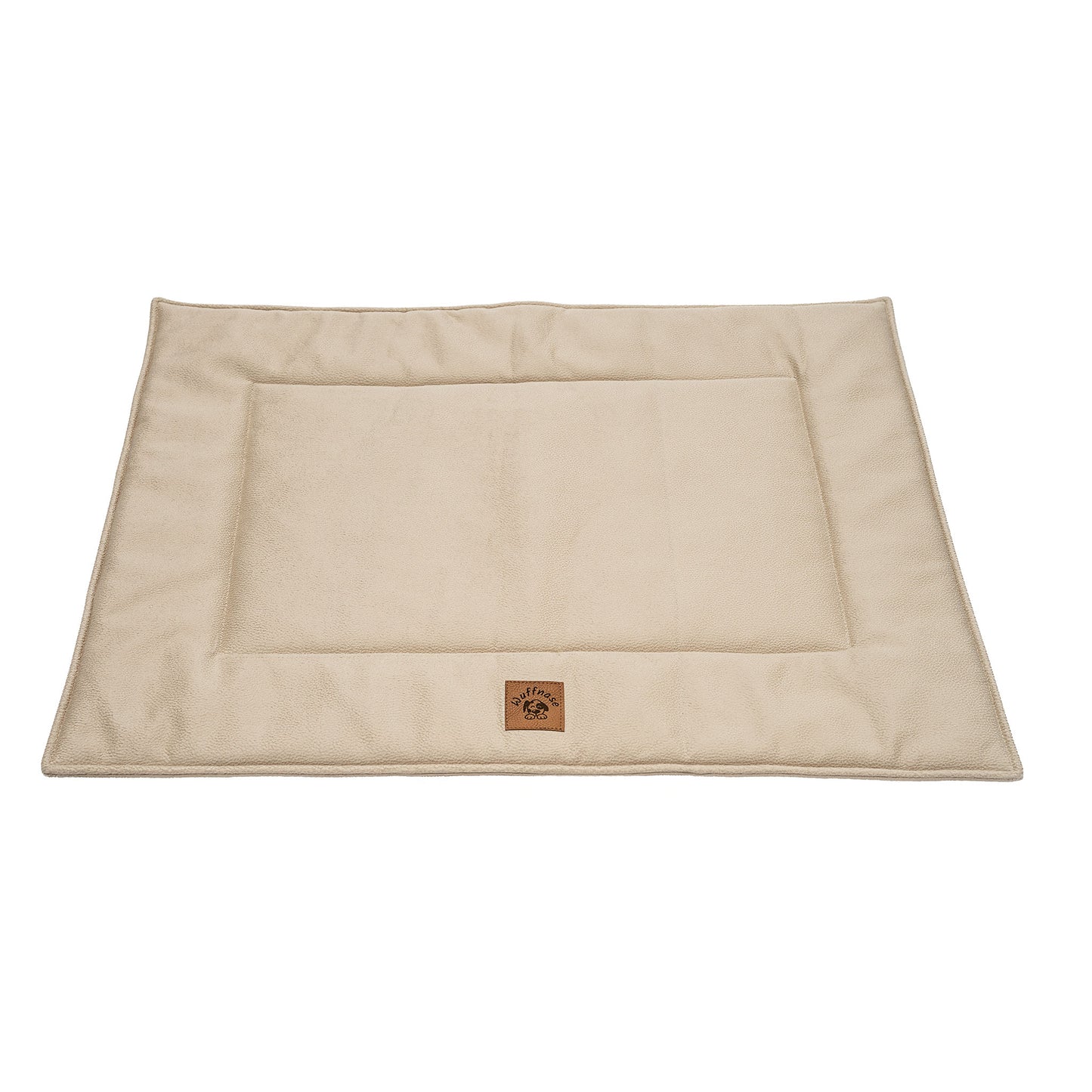 Orthopädisches Hundebett Pfotenruhe im Set mit Anti-Haar Decke Ella – ANTHRAZIT/BEIGE