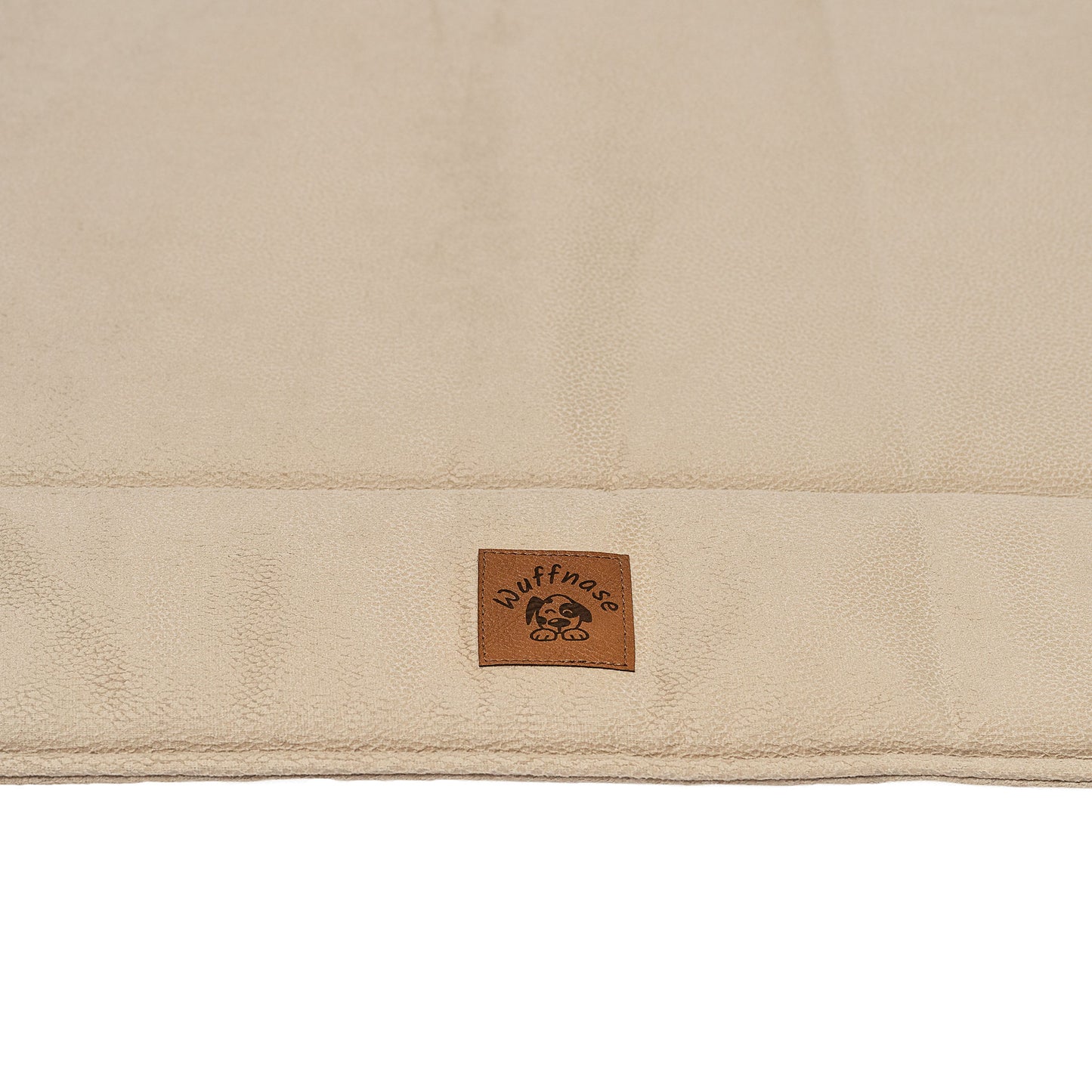 Orthopädisches Hundebett Pfotenruhe im Set mit Anti-Haar Decke Ella – BEIGE/BEIGE
