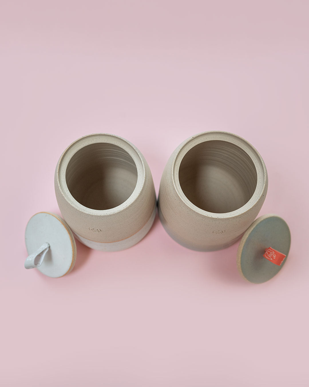 Keramik Leckerli-Dose Weiß