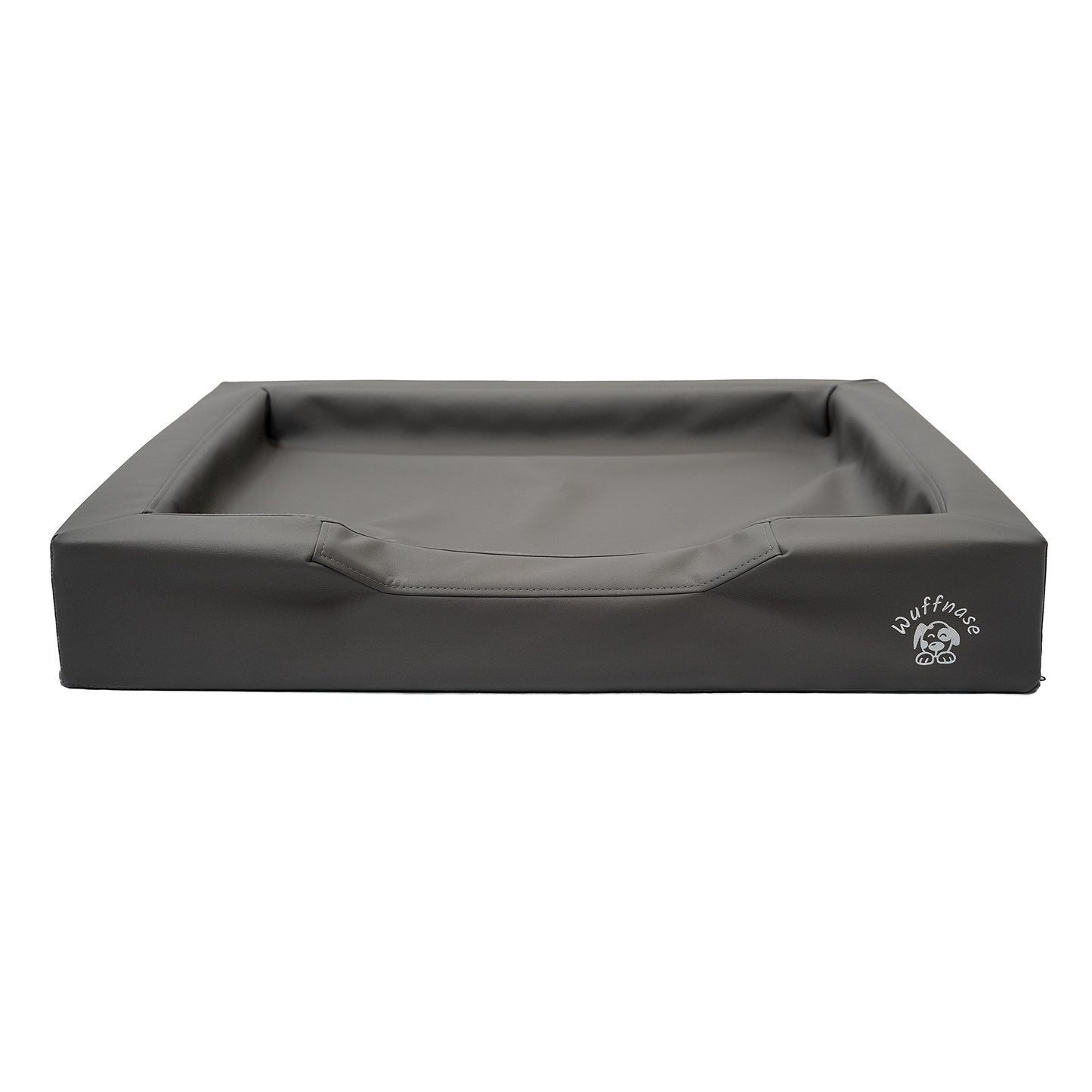 Orthopädisches Hundebett Pfotenruhe im Set mit Anti-Haar Decke Ella – GRAU/BEIGE