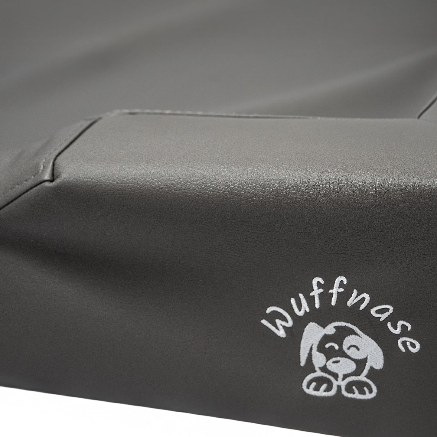 Orthopädisches Hundebett Pfotenruhe im Set mit Anti-Haar Decke Ella – GRAU/GRÜN