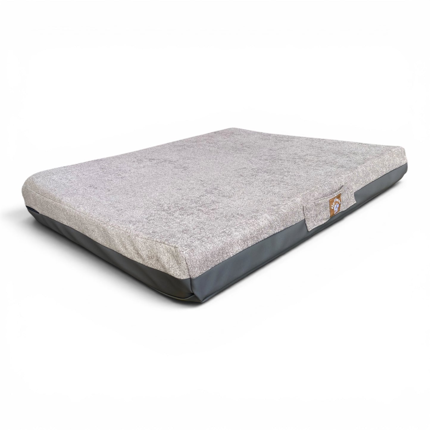 Orthopädische Hundematte Pfotenplatz - Braun